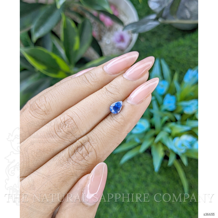 1.05 Ct. Blue Sapphire from Tanzania