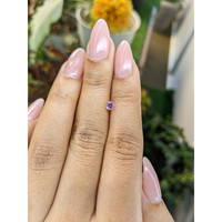 0.35 Ct. Pink Sapphire from Ceylon (Sri Lanka) Life Style