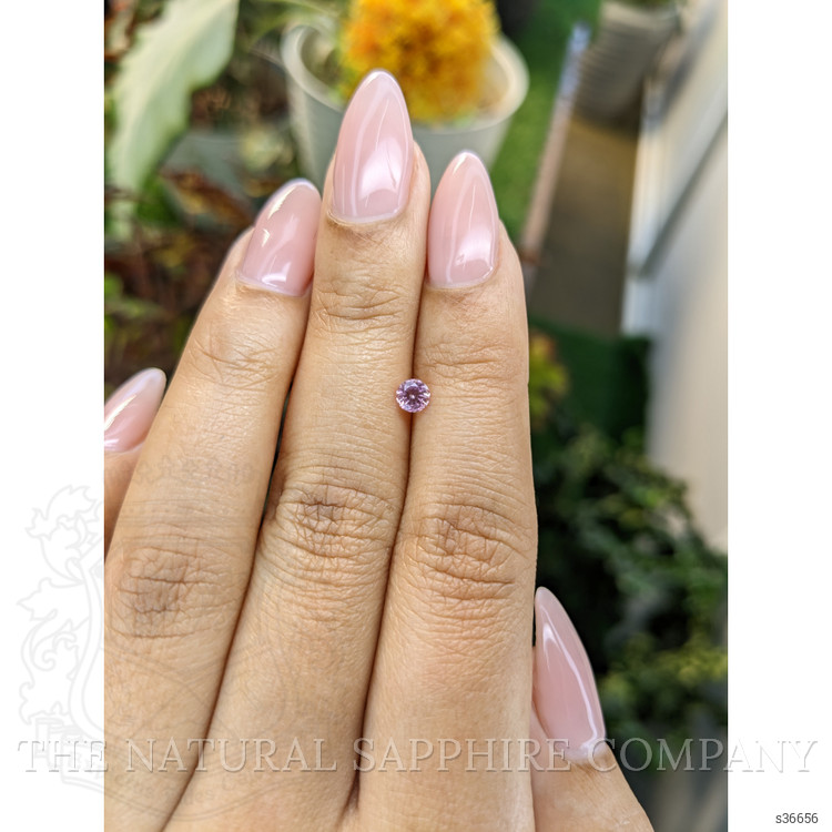0.35 Ct. Pink Sapphire from Ceylon (Sri Lanka)