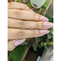 0.35 Ct. Pink Sapphire from Ceylon (Sri Lanka) Life Style