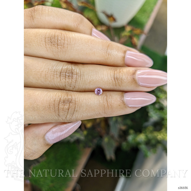 0.35 Ct. Pink Sapphire from Ceylon (Sri Lanka)