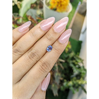 1.05 Ct. Blue Sapphire from Ceylon (Sri Lanka) Life Style