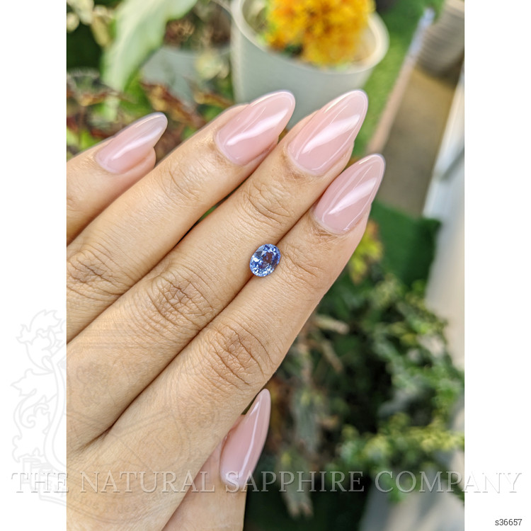 1.05 Ct. Blue Sapphire from Ceylon (Sri Lanka)