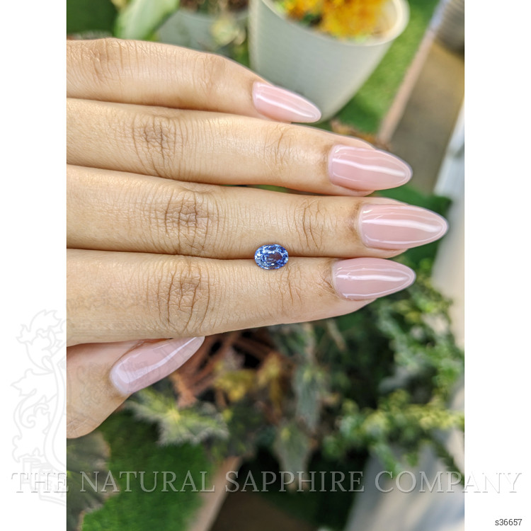 1.05 Ct. Blue Sapphire from Ceylon (Sri Lanka)