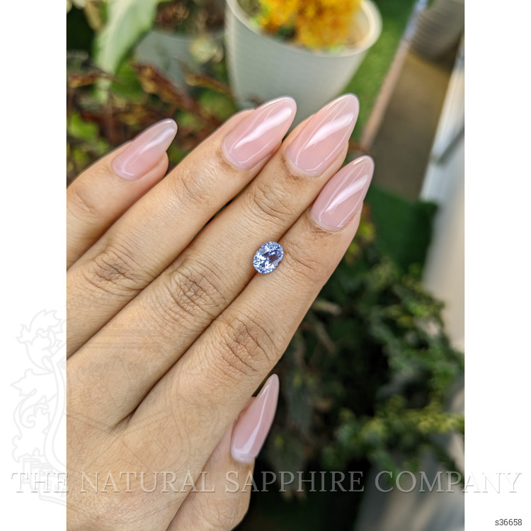 1.36 Ct. Blue Sapphire from Ceylon (Sri Lanka)