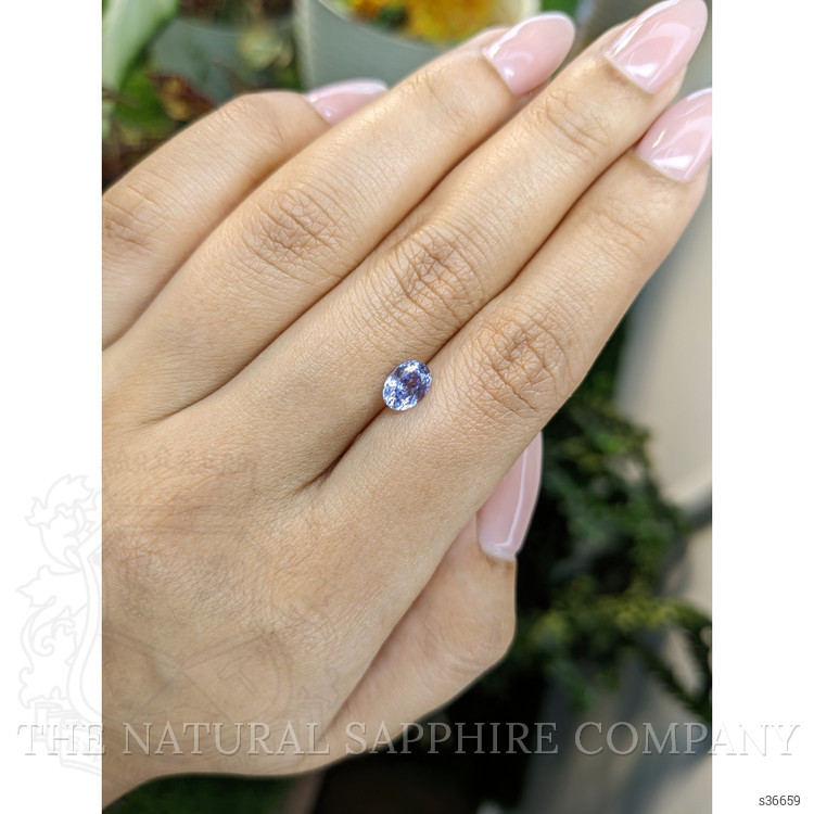 1.16 Ct. Blue Sapphire from Ceylon (Sri Lanka)