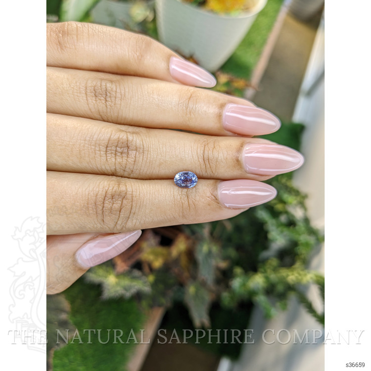 1.16 Ct. Blue Sapphire from Ceylon (Sri Lanka)