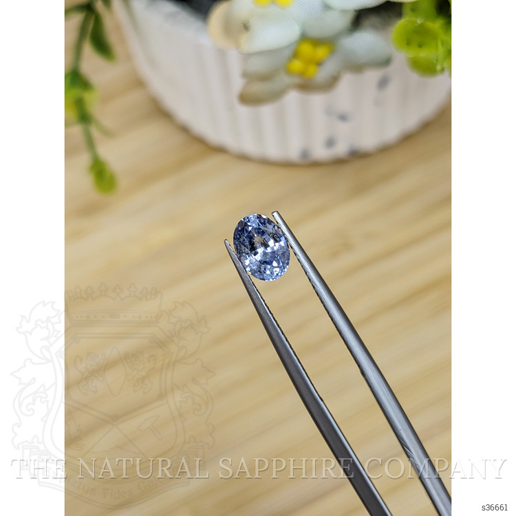 1.35 Ct. Blue Sapphire from Ceylon (Sri Lanka)