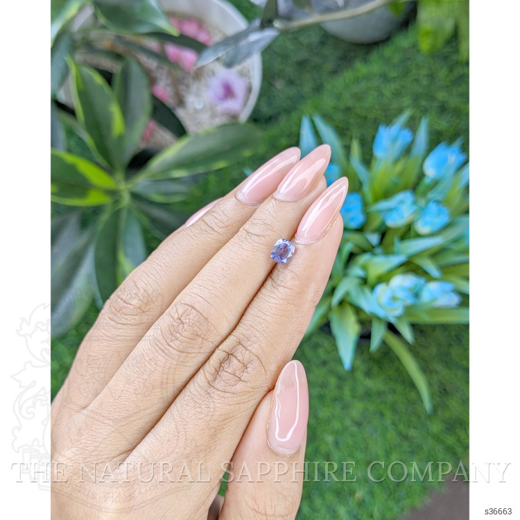 1.02 Ct. Violet Sapphire from Tanzania