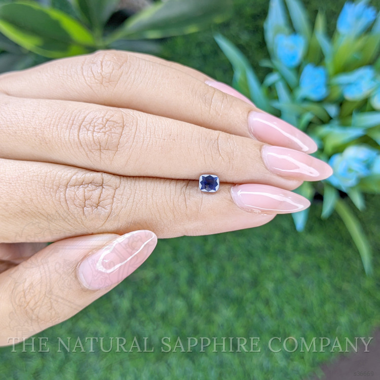 0.61 Ct. Blue Sapphire from Tanzania