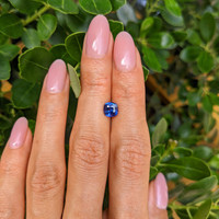 1.49 Ct. Blue Sapphire from Ceylon (Sri Lanka) Life Style