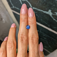 1.49 Ct. Blue Sapphire from Ceylon (Sri Lanka) Life Style