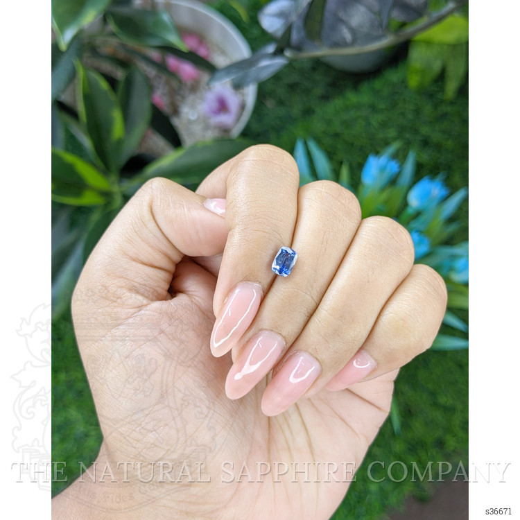 1.06 Ct. Blue Sapphire from Tanzania