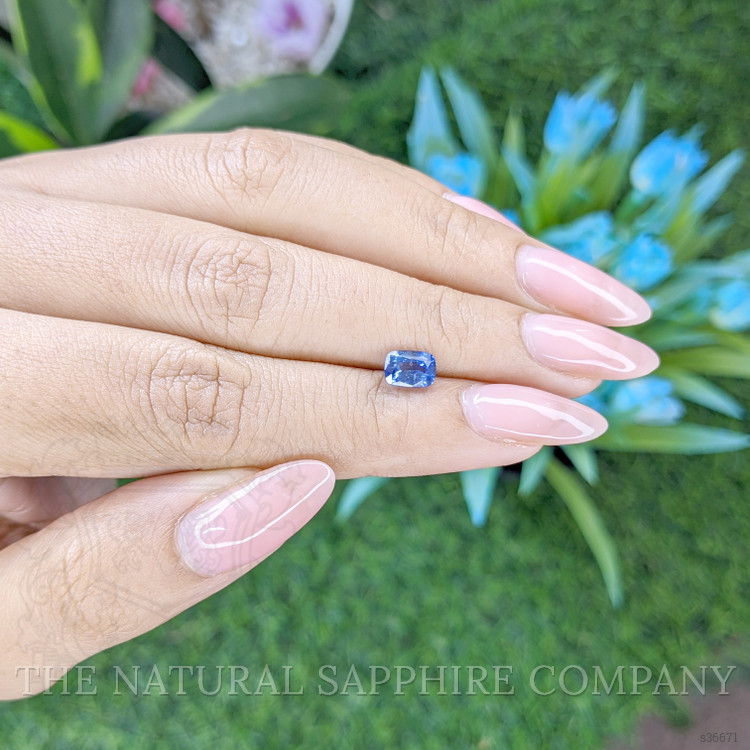 1.06 Ct. Blue Sapphire from Tanzania
