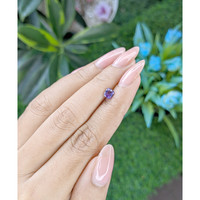 0.61 Ct. Bi Color Sapphire from Tanzania Life Style