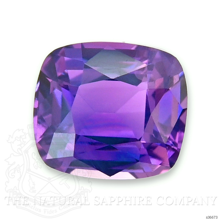 0.89 Ct. Bluish Purple Sapphire from Tanzania