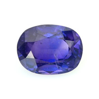 0.97 Ct. Purplish Blue Sapphire from Tanzania Video