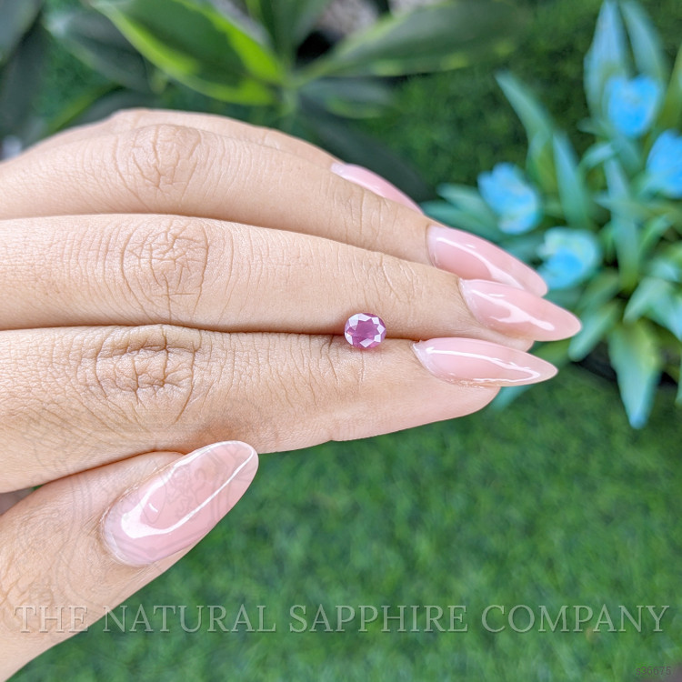 0.70 Ct. Pink Sapphire from Tanzania