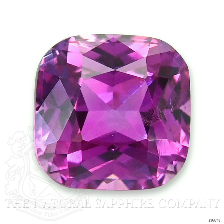 0.67 Ct. Pinkish Purple Sapphire from Tanzania