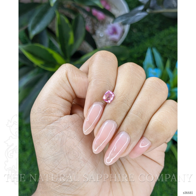 1.06 Ct. Purplish Pink Sapphire from Tanzania