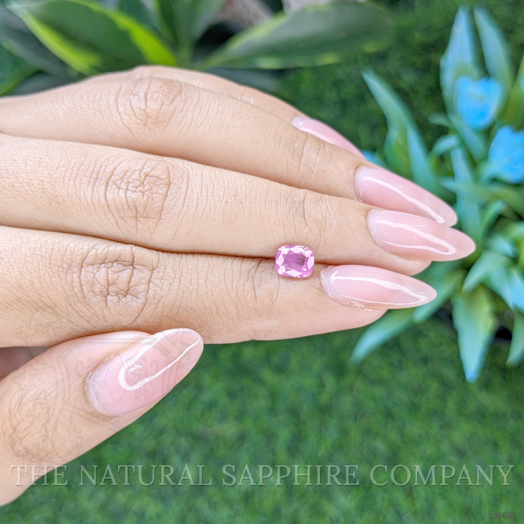1.06 Ct. Purplish Pink Sapphire from Tanzania