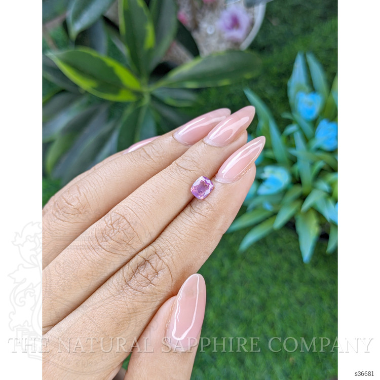 1.06 Ct. Purplish Pink Sapphire from Tanzania
