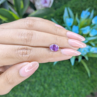 1.78 Ct. Purple Sapphire from Tanzania Life Style