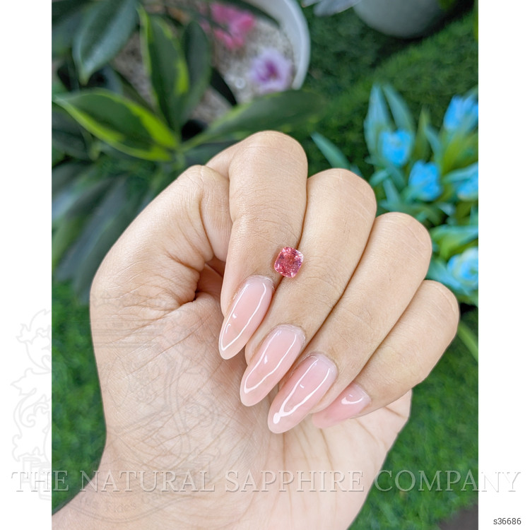 0.92 Ct. Padparadscha Sapphire from Tanzania