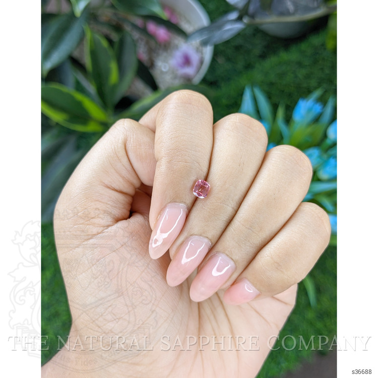 0.58 Ct. Padparadscha Sapphire from Tanzania