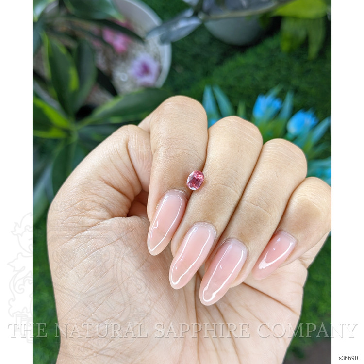 0.66 Ct. Padparadscha Sapphire from Tanzania