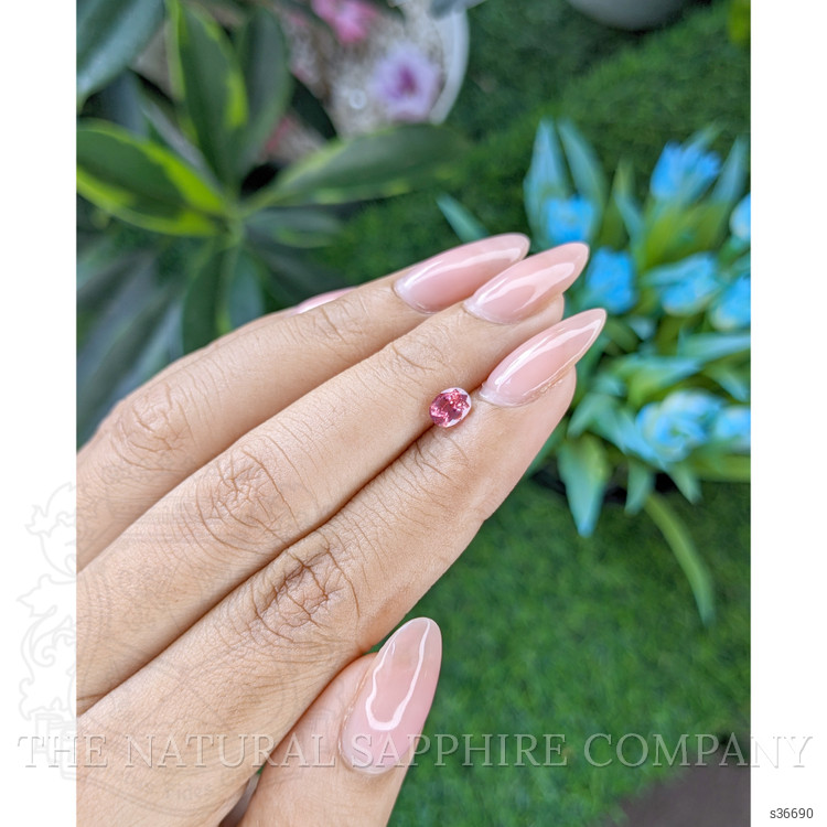 0.66 Ct. Padparadscha Sapphire from Tanzania