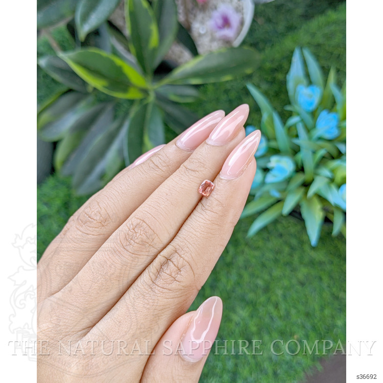 0.43 Ct. Padparadscha Sapphire from Tanzania