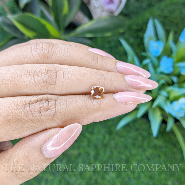 1.33 Ct. Orangish Brown Sapphire from Tanzania