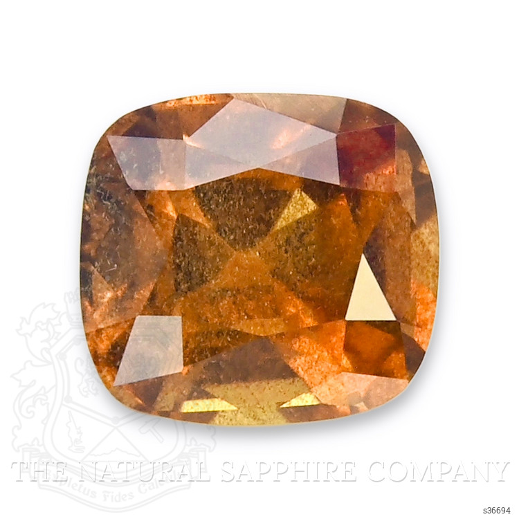 1.36 Ct. Orangish Brown Sapphire from Tanzania