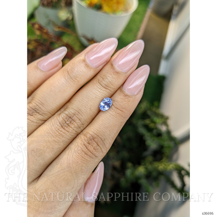 1.14 Ct. Blue Sapphire from Ceylon (Sri Lanka)