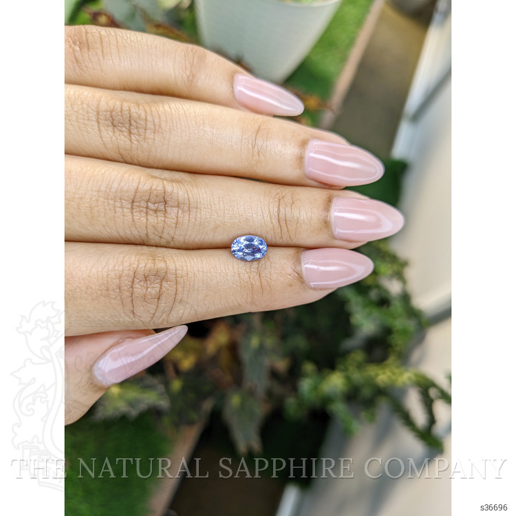 1.14 Ct. Blue Sapphire from Ceylon (Sri Lanka)