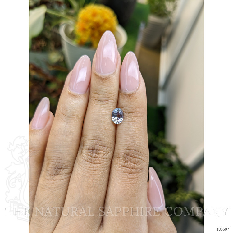 1.07 Ct. Bi Color Sapphire from Ceylon (Sri Lanka)