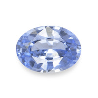 0.58 Ct.Tw. Oval Sapphire