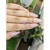 0.58 Ct. Blue Sapphire from Ceylon (Sri Lanka) Life Style