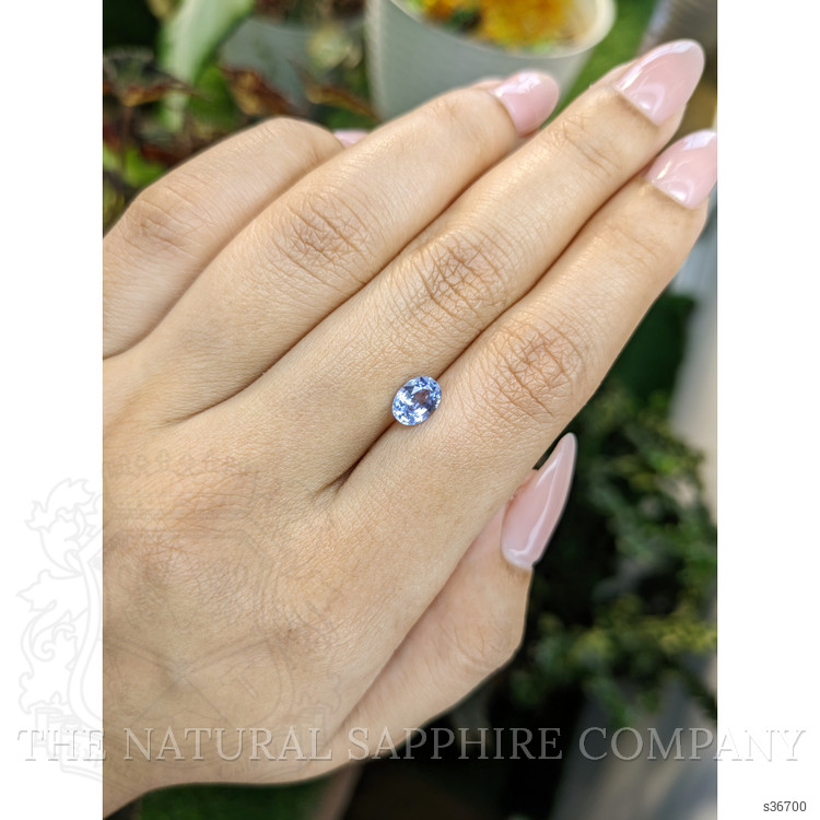 0.92 Ct. Blue Sapphire from Ceylon (Sri Lanka)