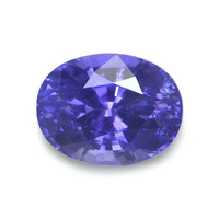 0.91 Ct.Tw. Oval Sapphire