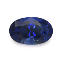 0.66 Ct.Tw. Oval Sapphire