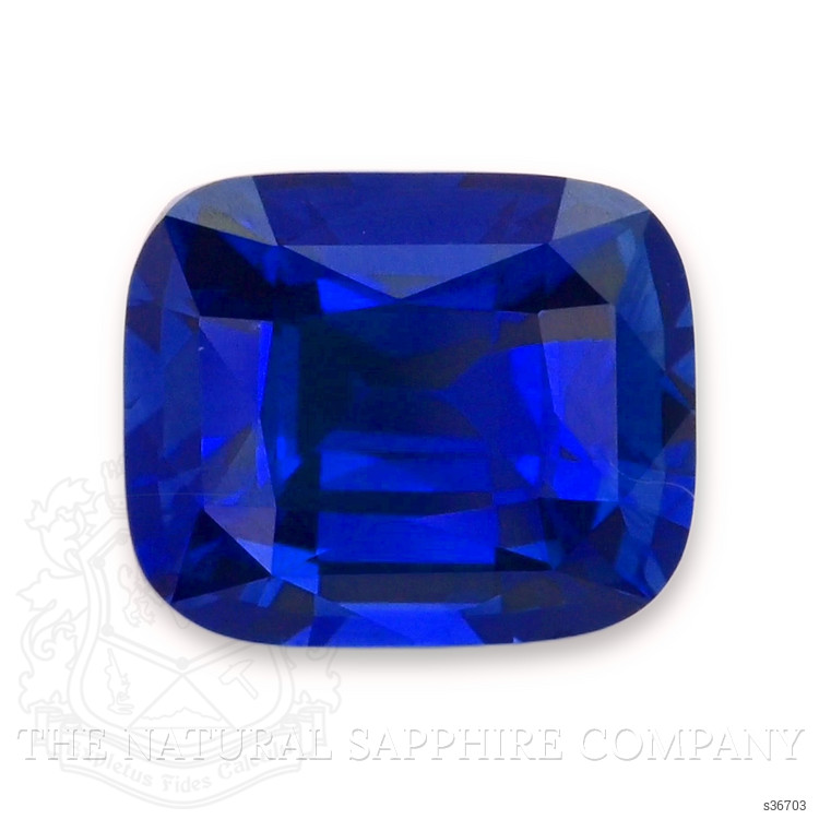 3.71 Ct. Blue Sapphire from Ceylon (Sri Lanka)