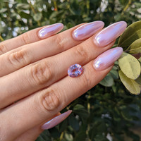 3.54 Ct. Pink Sapphire from Ceylon (Sri Lanka) Life Style