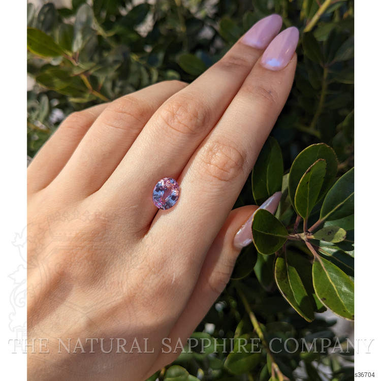 3.54 Ct. Pink Sapphire from Ceylon (Sri Lanka)