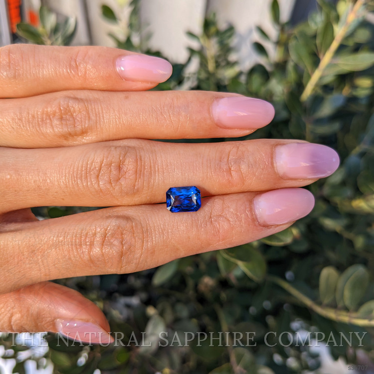 2.50 Ct. Blue Sapphire from Ceylon (Sri Lanka)