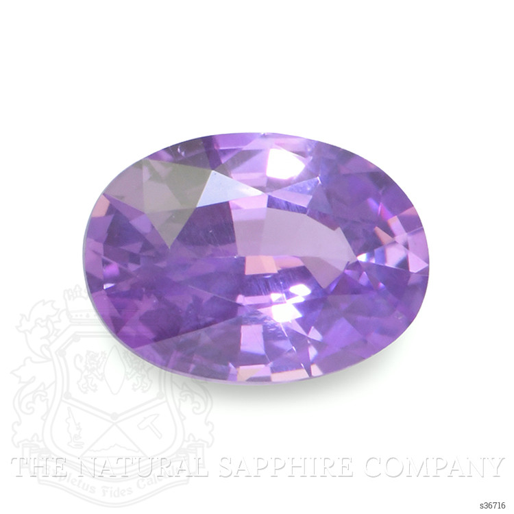 0.53 Ct. Pinkish Purple Sapphire from Ceylon (Sri Lanka)