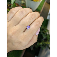 1.04 Ct. Pinkish Purple Sapphire from Ceylon (Sri Lanka) Life Style