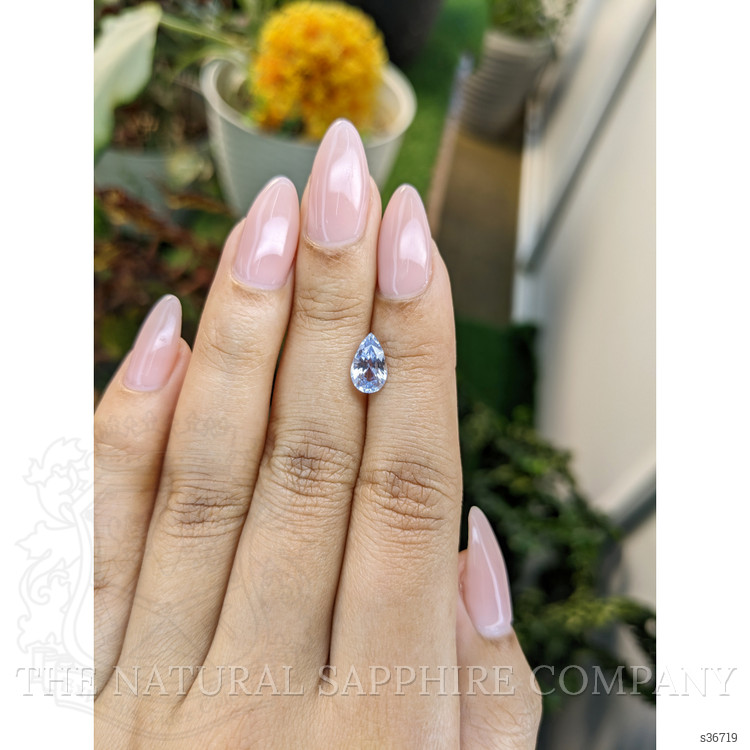 1.62 Ct. Blue Sapphire from Ceylon (Sri Lanka)