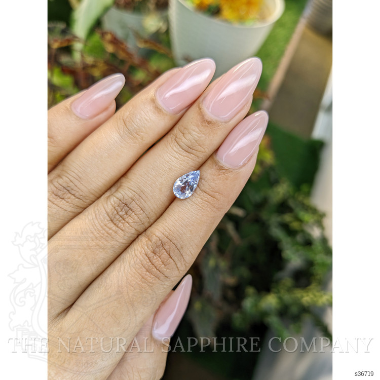 1.62 Ct. Blue Sapphire from Ceylon (Sri Lanka)